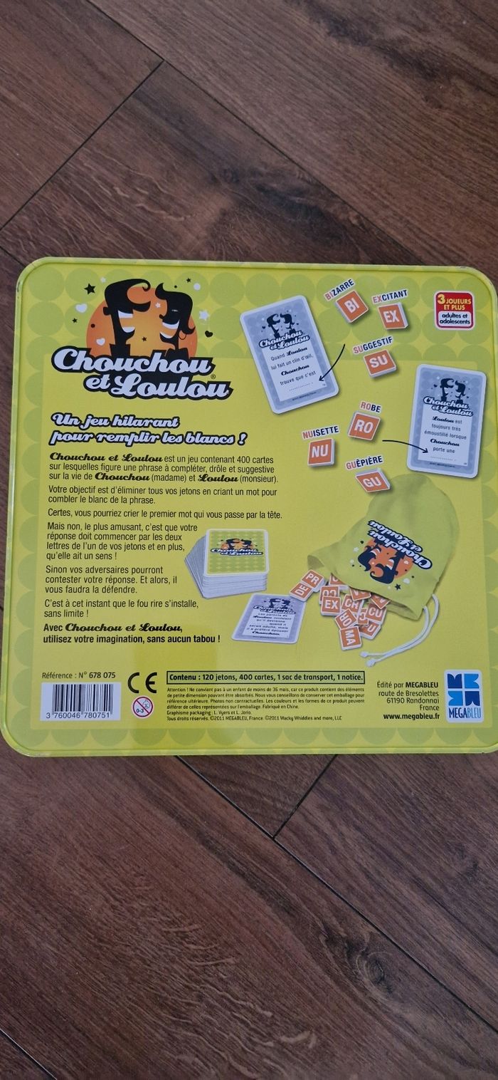 Jeux chouchou et loulou NEUF - photo numéro 3