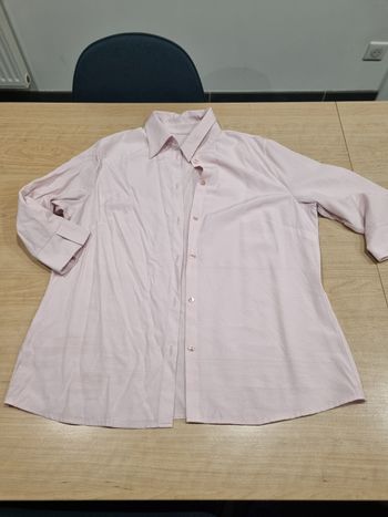 Chemise rose 