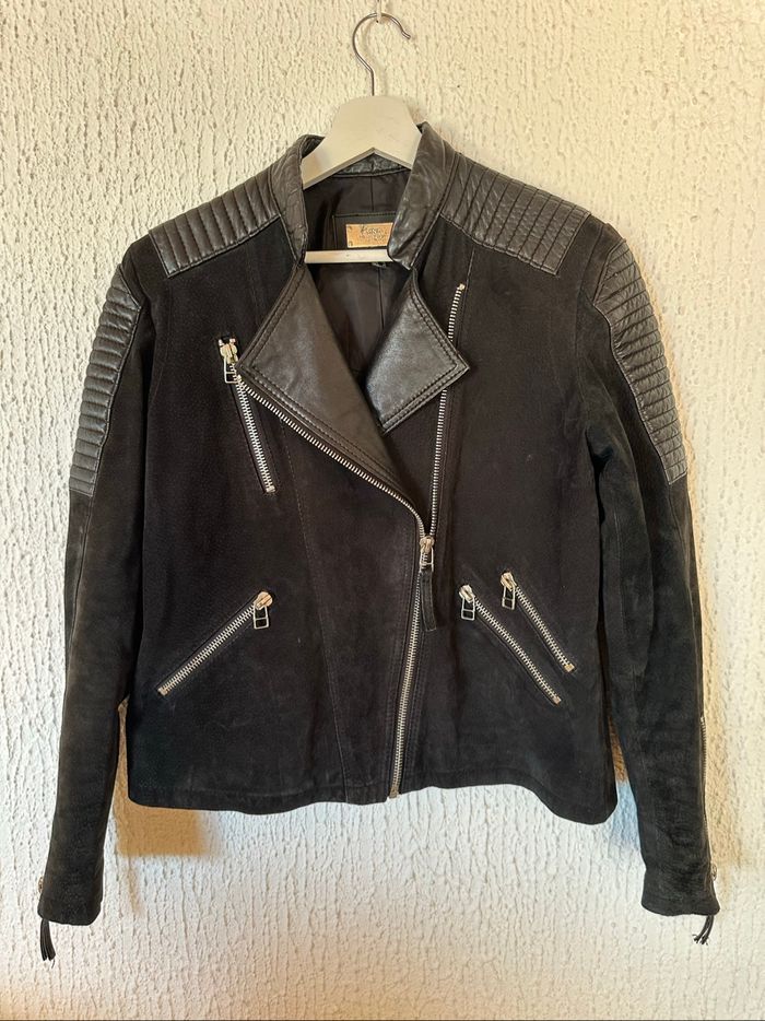 Perfecto cuir MANGO - photo numéro 3