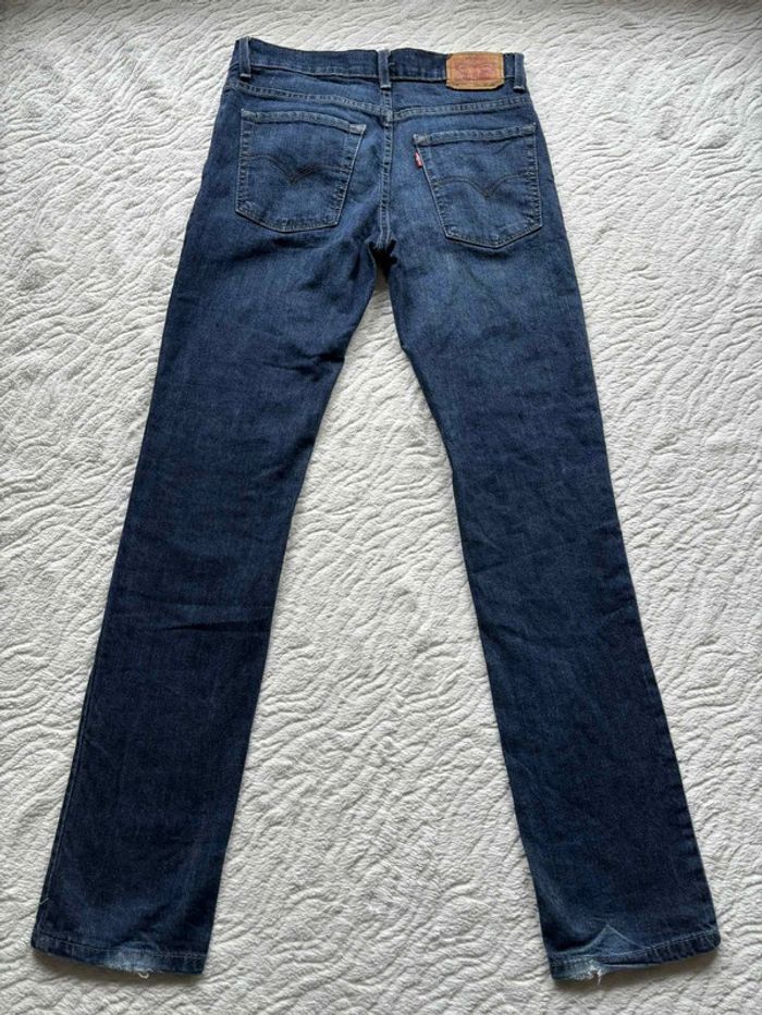 Jean Levi’s homme 510 Super Skinny W28 L28 M/38 Bleu foncé – Coupe Slim-Skinny - photo numéro 11