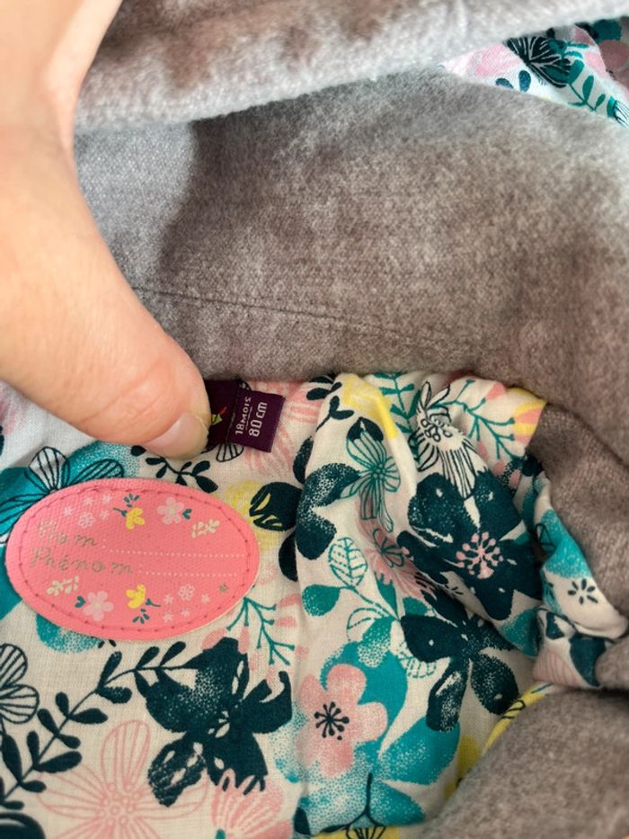 Manteau fille hiver 18 mois sergent major - photo numéro 2