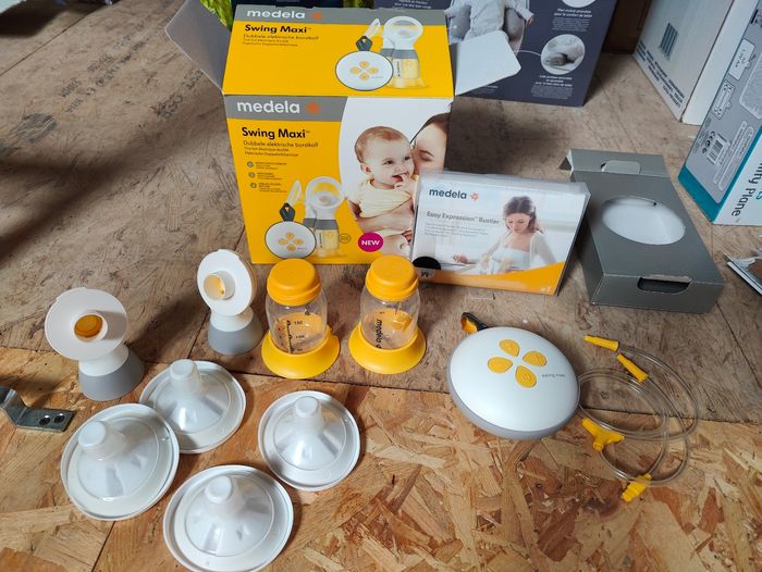 Tire lait medela swingmaxi avec bustier. - photo numéro 3