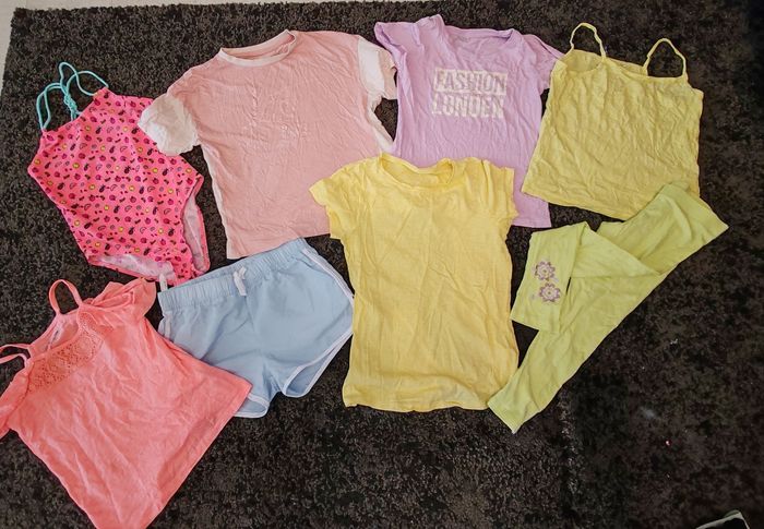Lot vêtements fille 10 ans mi saison été - photo numéro 2