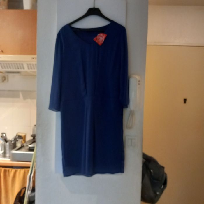 Robe bleue élégante