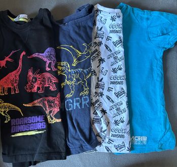 Lot de 2 tee shirt/2 pull à manche longue