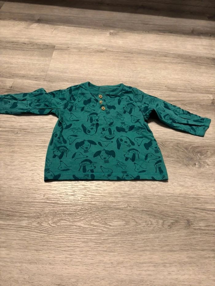 Lot de 6 t-shirt, taille 12 mois. - photo numéro 3