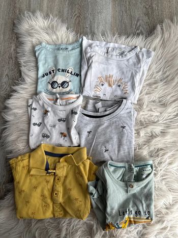 Lot de tee shirt garçon 18 mois