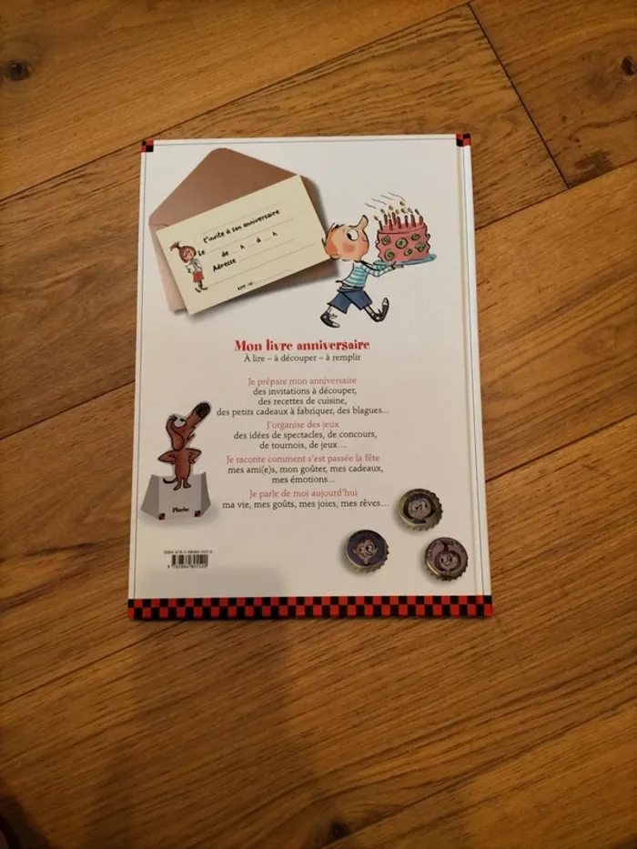 Livre Mon livre anniversaire Max et Lili. - photo numéro 2