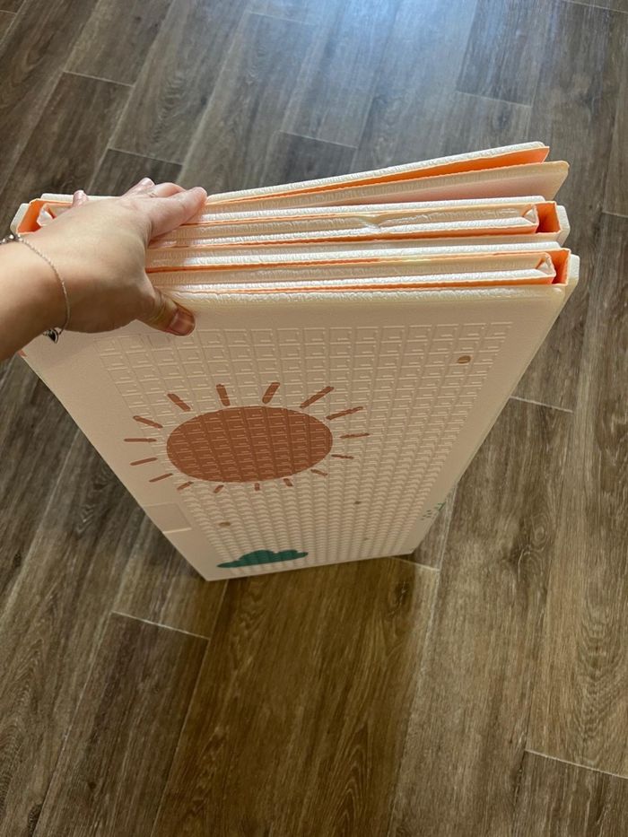 Tapis de jeu pliable réversible bébé neuf - photo numéro 6