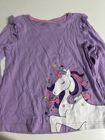 T-shirt manche longue licorne primark