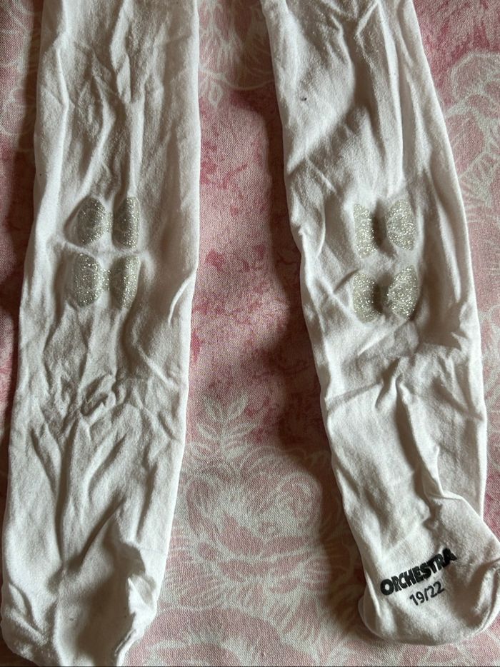 Lot de 2 collants fins petite fille semi opaques - photo numéro 6
