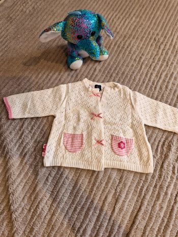 Gilet été fille Terre de Marins 3 mois