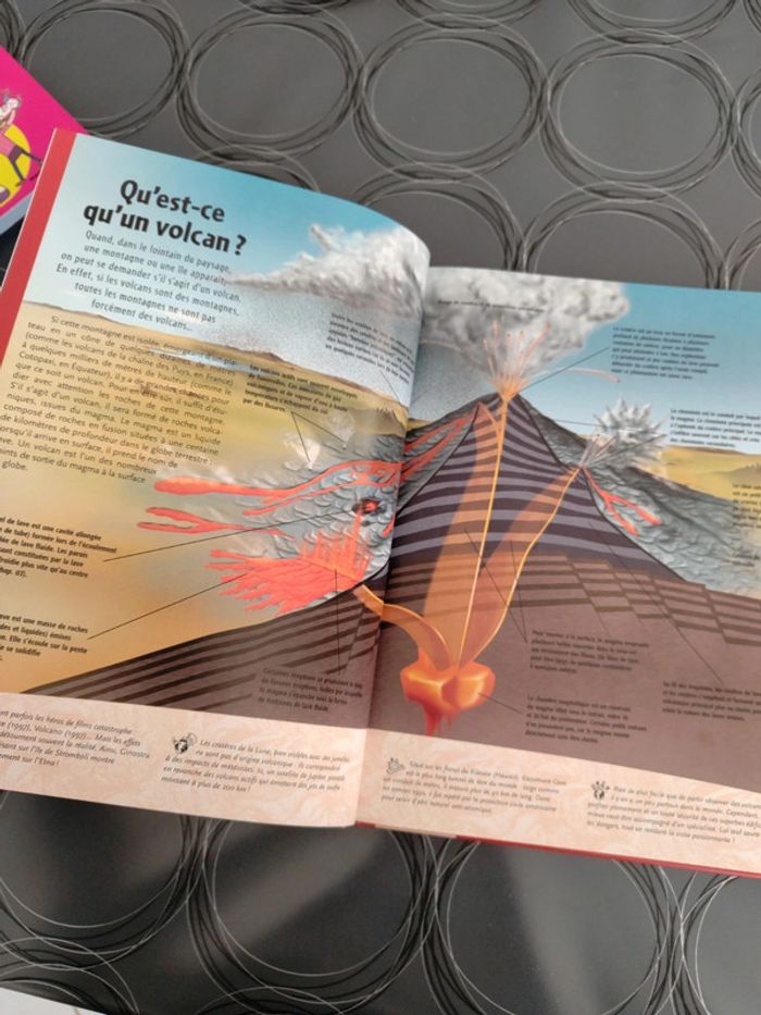 Livre+DVD complètement neuf sur les volcans - photo numéro 3