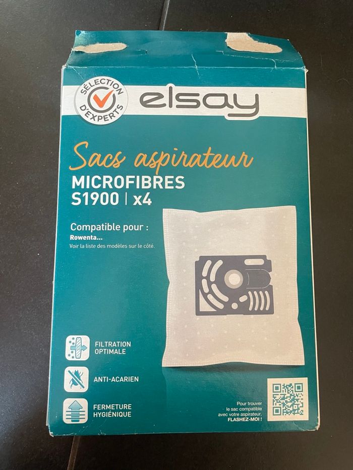 3 sacs d’aspirateur Elsay S1900 - photo numéro 2