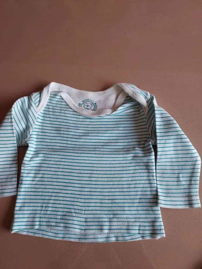 lot 6 tee shirts manches longues 3 mois - photo numéro 6