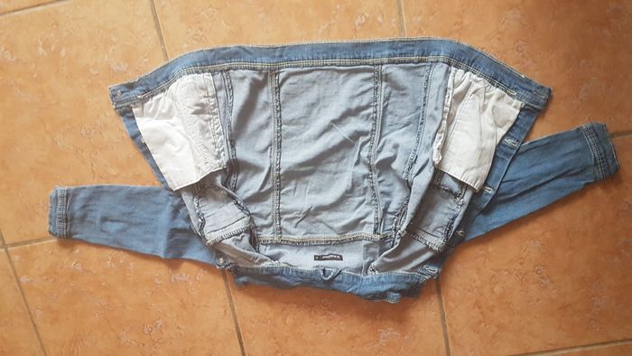 Veste en jeans fille 6 ans bleue In Extenso - photo numéro 5