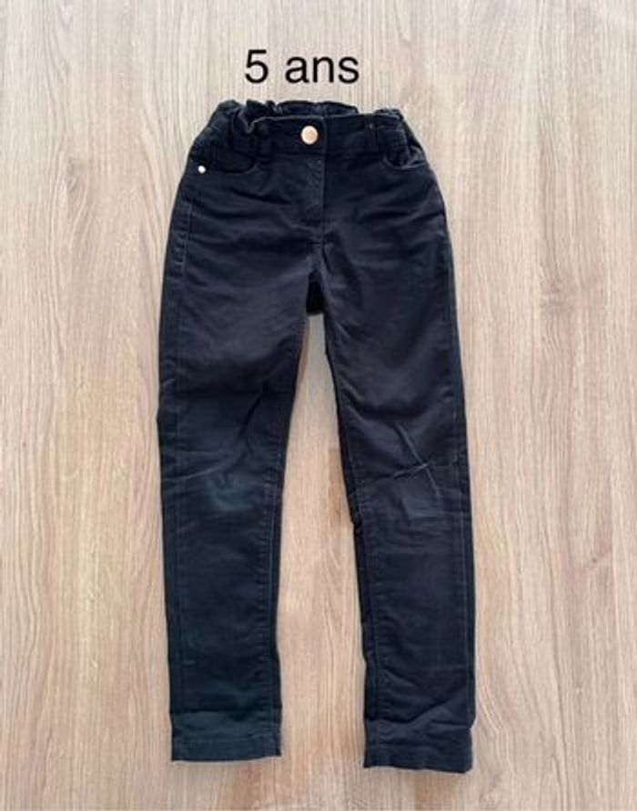 Jean skinny noir Orchestra 5 ans