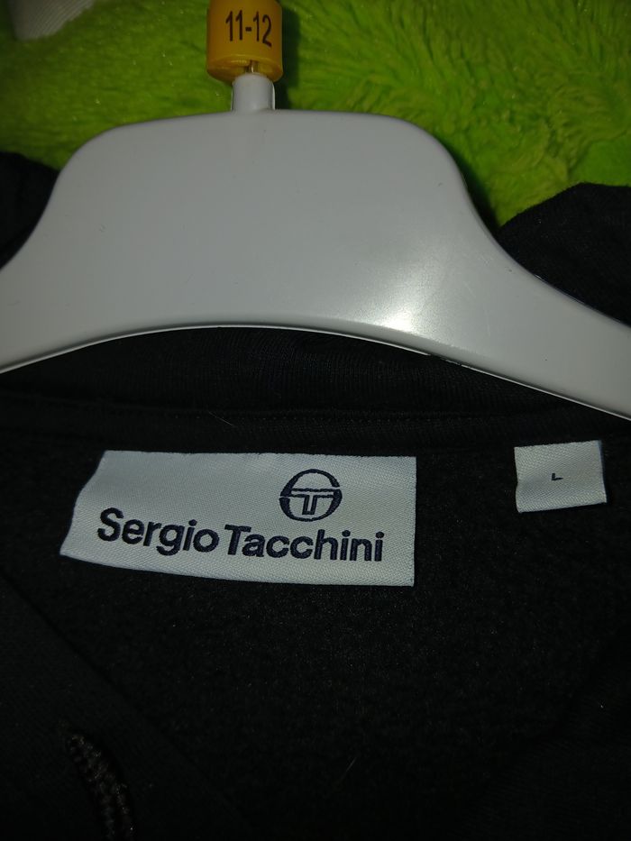 sweat a capuche homme sergio tacchini L - photo numéro 2