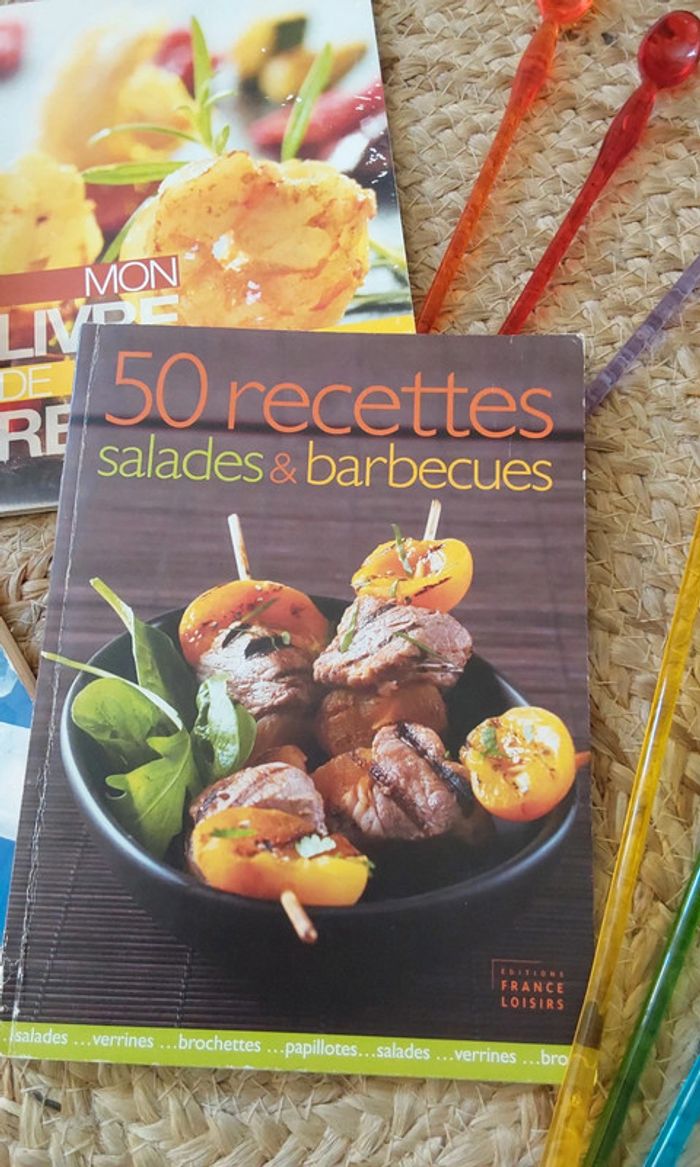 Lot de livres cuisine d été et cocktails 🍸 - photo numéro 4