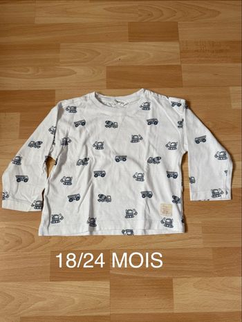 T-shirt garçon 18/24 mois
