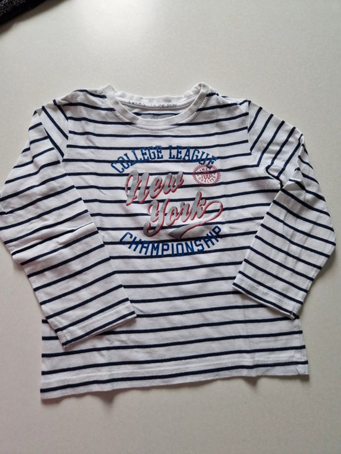 Lot de 3 tee-shirts manches longues 5 ans - photo numéro 7