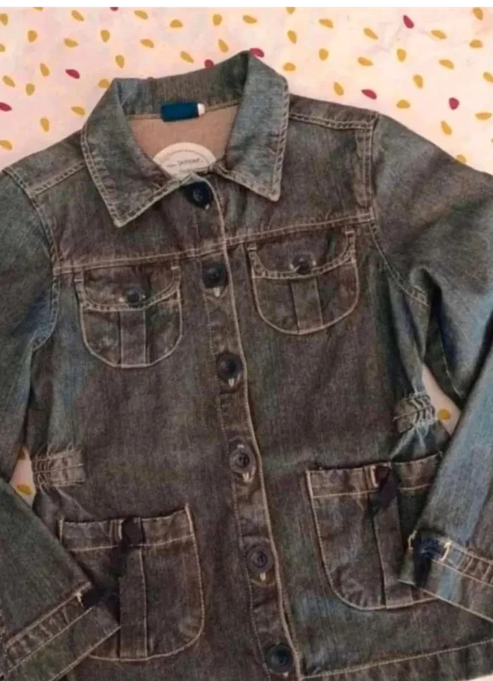 Veste en jean sergent major très bon état 8 ans