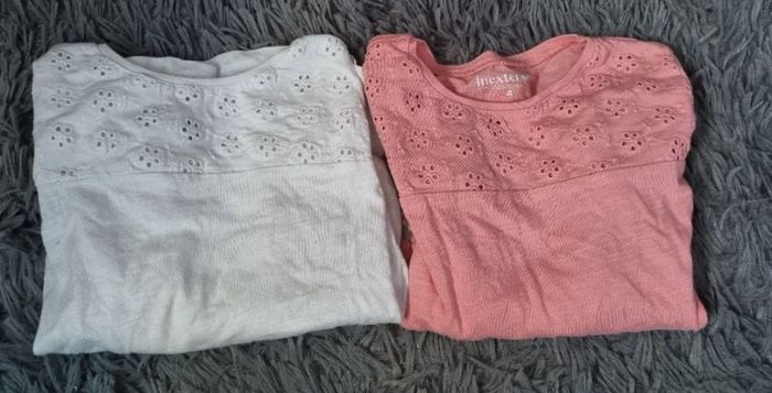 Lot 2 T-shirts manches longues 4ans
