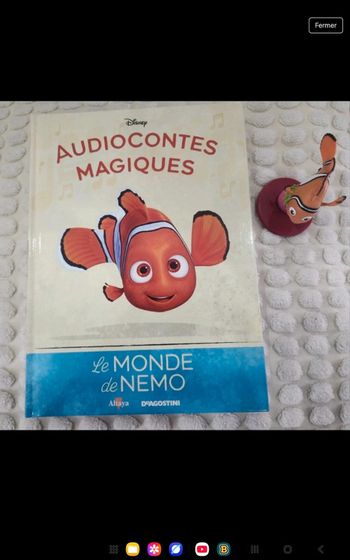 3ėme audioconte magique altaya deagostini disney audio conte compte comte magic livre figurine