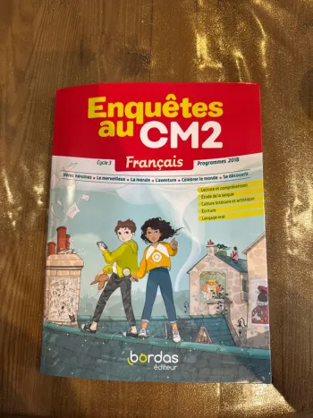 Livre Enquêtes au cm2