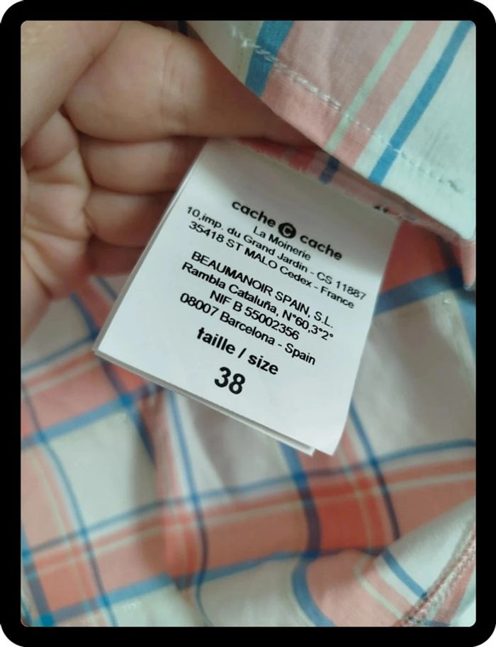 Chemise cache-cache - photo numéro 5
