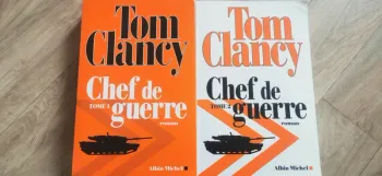 2 Livres Tom clancy