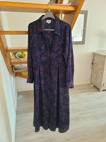 Robe longue façon chemisier An’ge