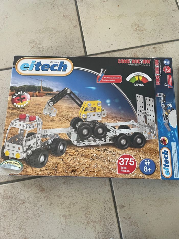 Kit de construction Eitech 375 pièces pelleteuse