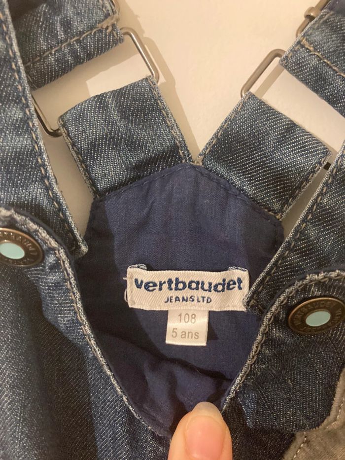 Robe salopette vertbaudet 5 ans - photo numéro 3