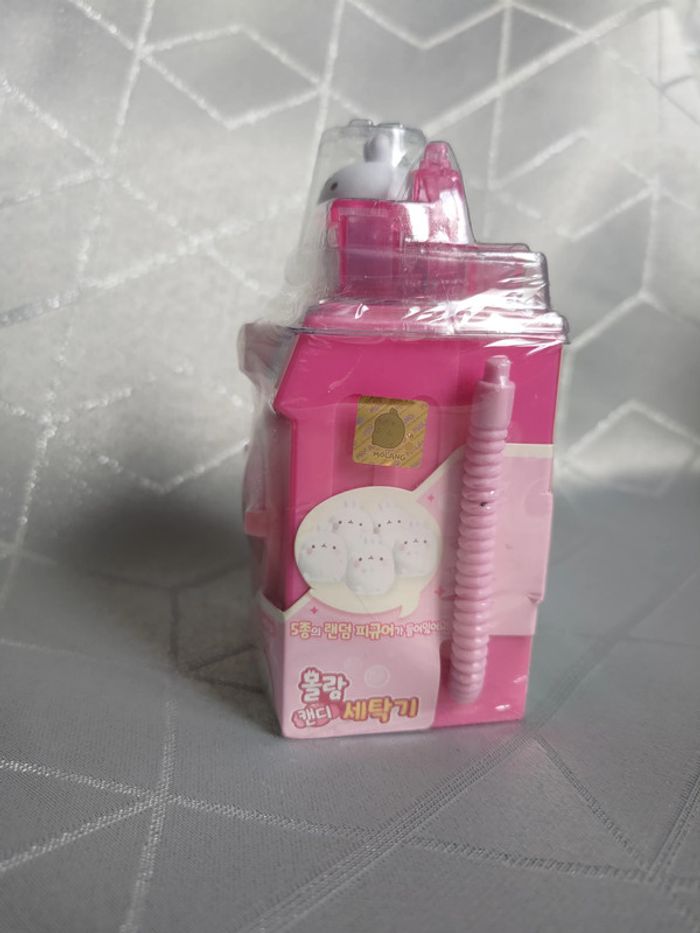 Distributeur de bonbons Molang – Mini lave-linge interactif & figurine - photo numéro 4