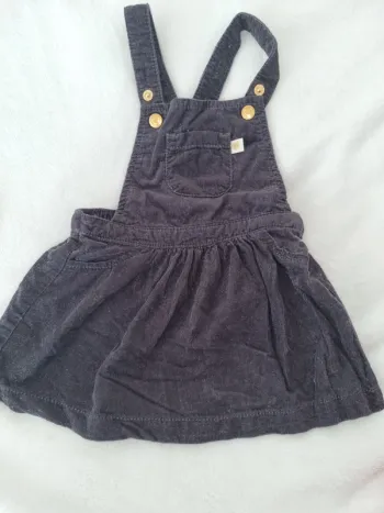 Robe velours côtelé taille 9 mois