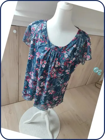 Tunique fleurie/ taille L