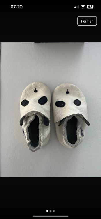 Chaussons en cuir Mejale 18/24 mois