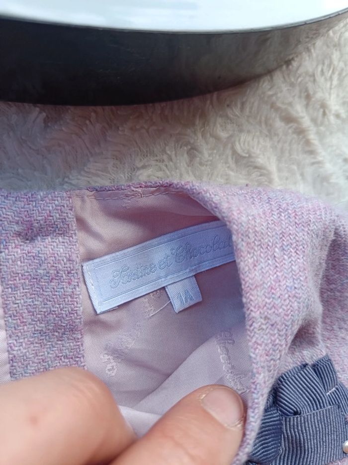 Robe avec laine Fille 12 mois Tartine et Chocolat - photo numéro 5