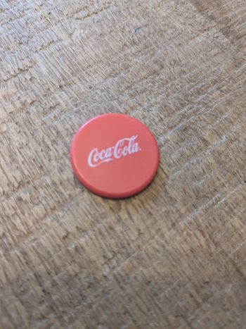 Jeton rouge coca cola