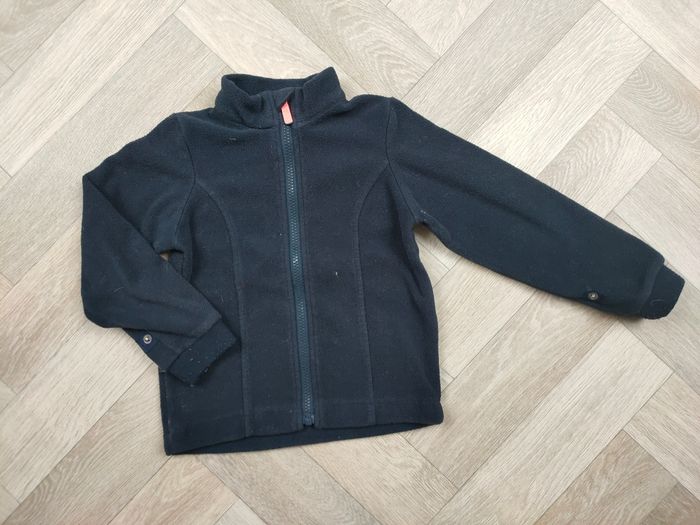 Lot de 2 gilets zippé polaire 4 ans - photo numéro 5