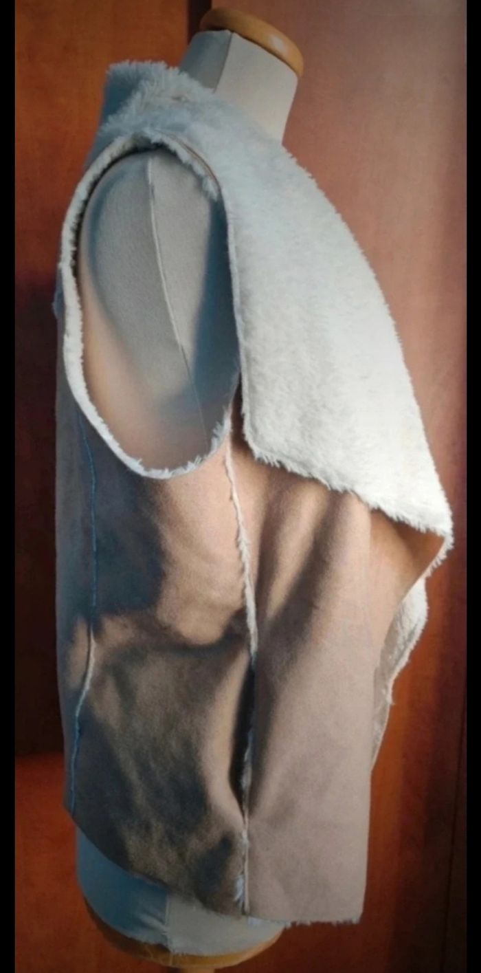 Veste sans manches intérieure doux et chaud - photo numéro 4