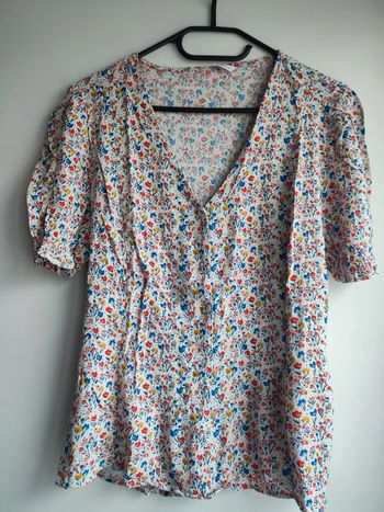Chemise a fleurs