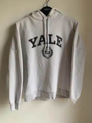 Sweat a capuche blanc