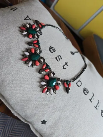 Collier "strass"