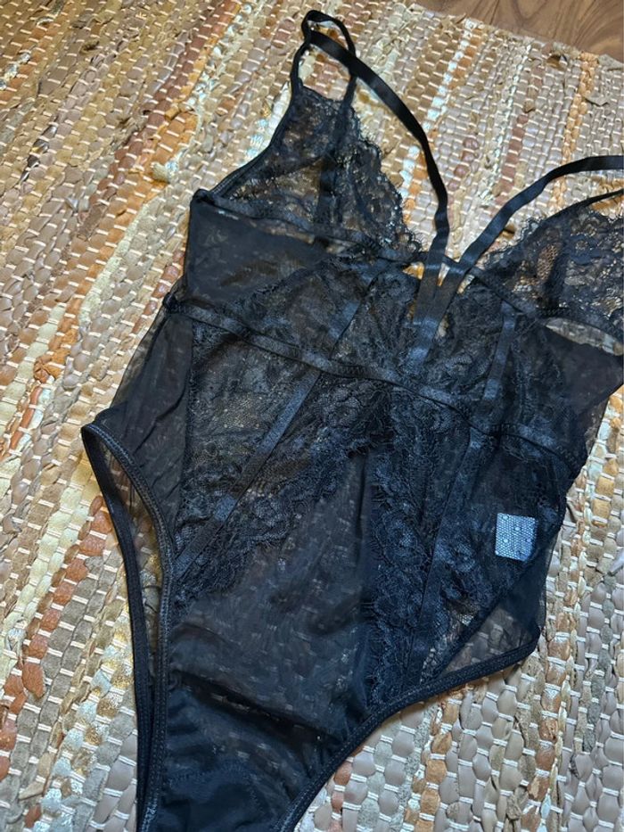 Body dentelle noire - Taille S - photo numéro 4