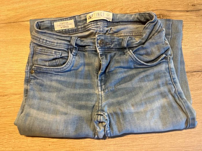 Pantalon, jean, slim, bonobo, camaïeu, femme taille 34 - photo numéro 7
