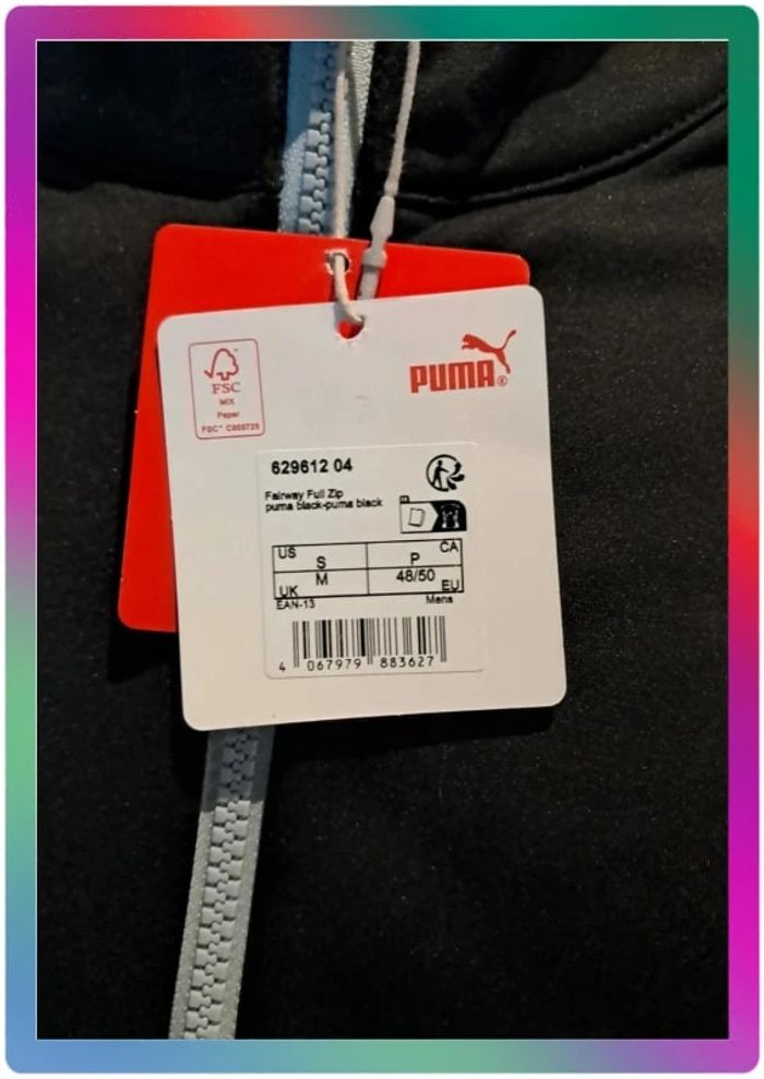 Veste puma taille M - photo numéro 3