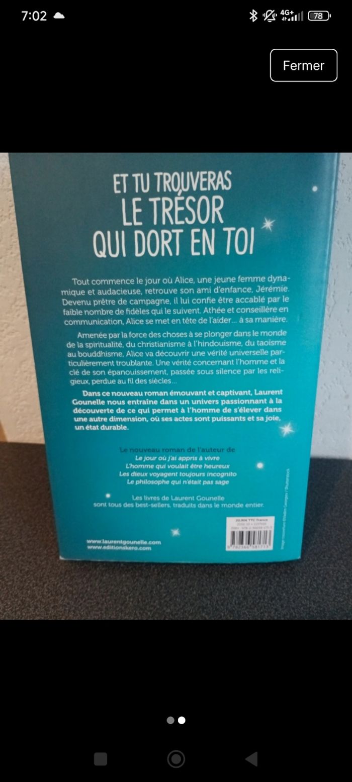 Et tu trouveras le trésor qui dort en toi - photo numéro 2
