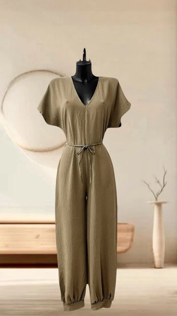 Combinaison légère camel